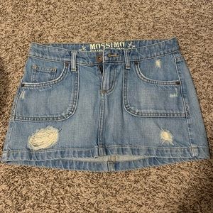 Denim skirt